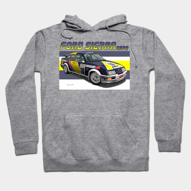 GrA Ford Sierra RS Cosworth Hoodie by PjesusArt